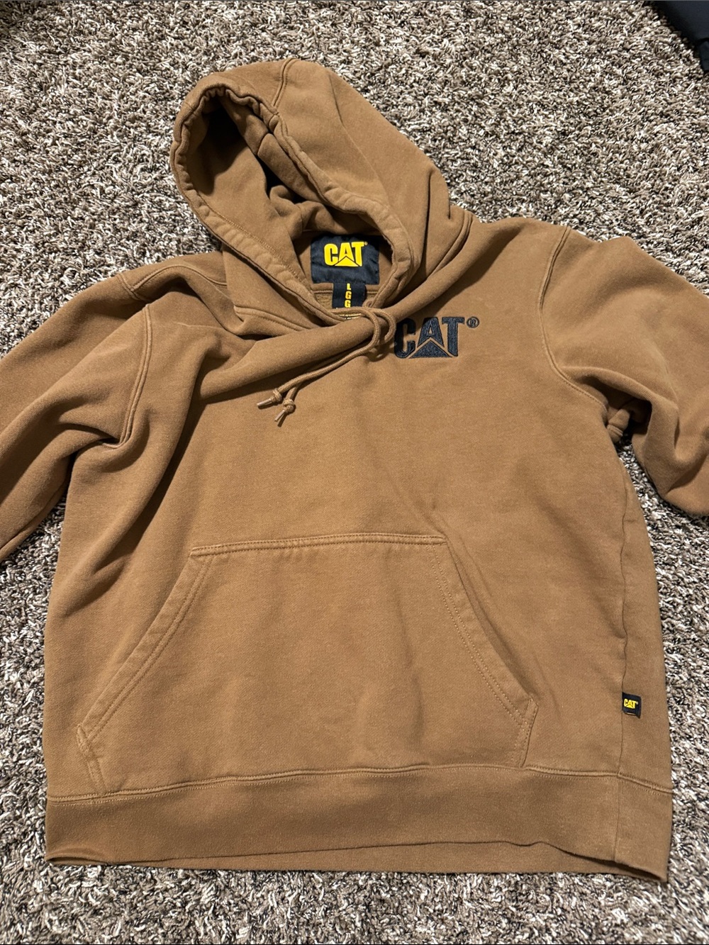Brown Work Hoodie – Heavyweight Hoodie